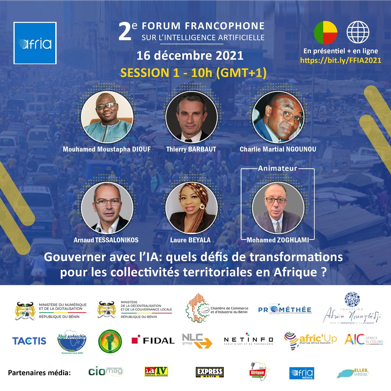Forum francophone intelligence artificielle AFRIA